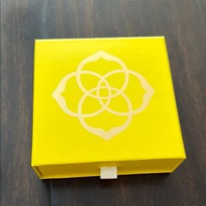Kendra Scott Yellow Decorative Gift Box